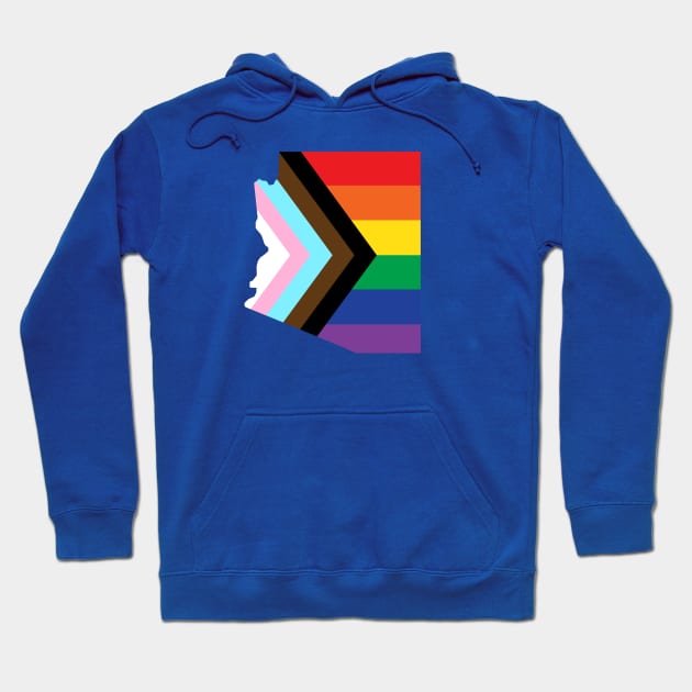 Arizona Progress Pride Hoodie by littleSamantics